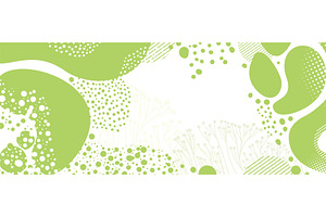 Artistic hand-drawn wavy shapes, an Illustration by Nenahliadava Design