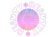 HEY an outline bubble font, a Handwritten Font by Eryn Rose Design (Thumbnail 7 of 18)