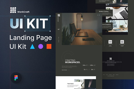 WorkCraft - Interior Design UI Kit