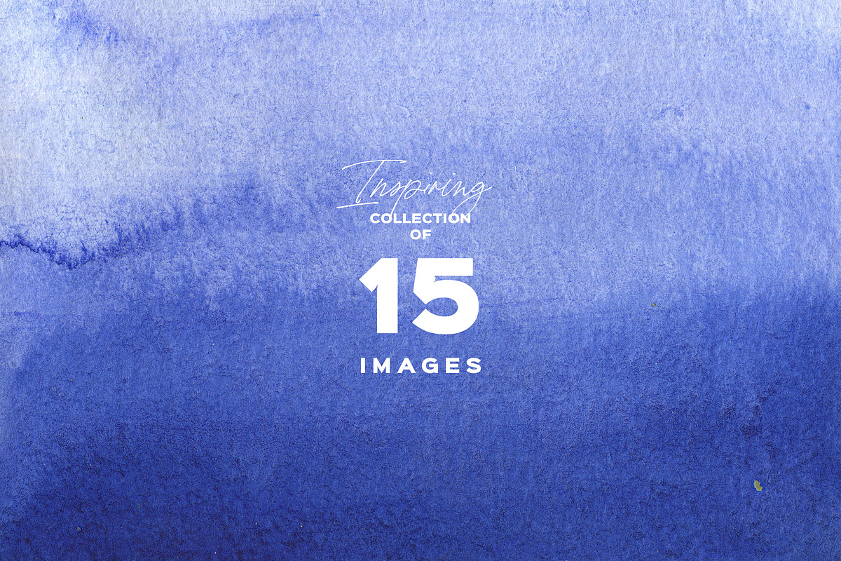 WATERCOLOR BLUE GRADIENT, a Texture Graphic by Sophico (Photo 5 of 5)