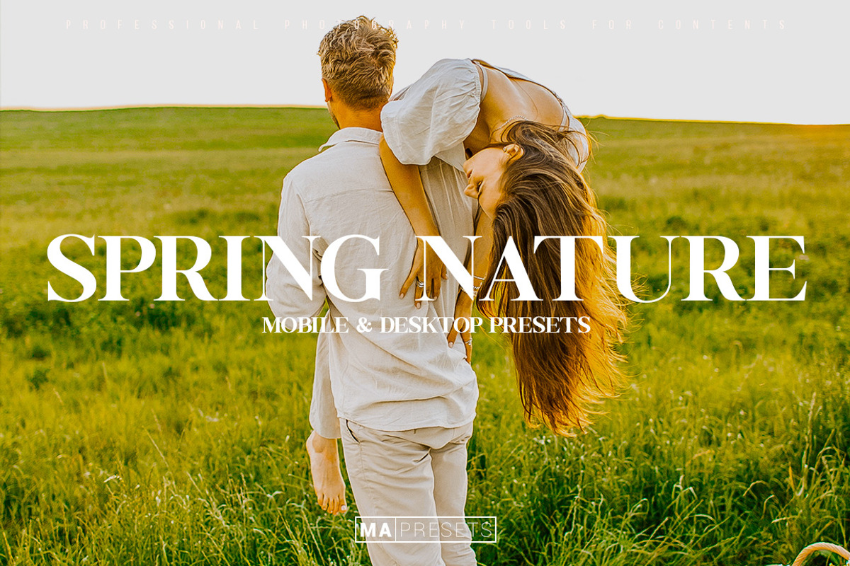 10 SPRING NATURE Lightroom Presets, a Preset Add-On by MaPresets (Photo 1 of 17)