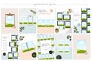 Canva Digital Product Mockups, a Marketing Template by Marigold Studios (Thumbnail 11 of 11)