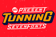 Tunning /Family -50%, a Font by Rodrigo Typo (Thumbnail 1 of 6)