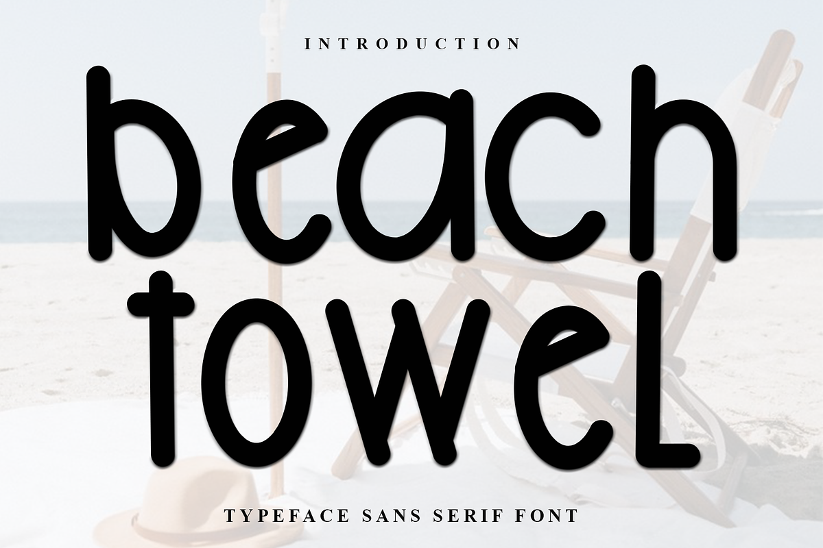 Beach Towel, a Serif Font by FreshTypeINK (Photo 1 of 7)