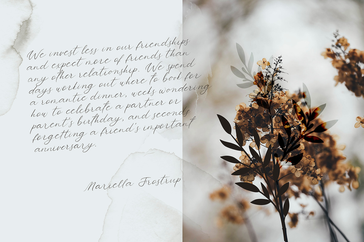 Forgotten Melody Font + EXTRAS preview 2