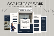 Airbnb Welcome Book Canva Template, a Stationery Template by Anna Design Studio (Thumbnail 8 of 10)