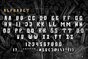 DEGRIEF Vintage Blackletter Display, a Blackletter Font by dansdesign (Thumbnail 2 of 11)