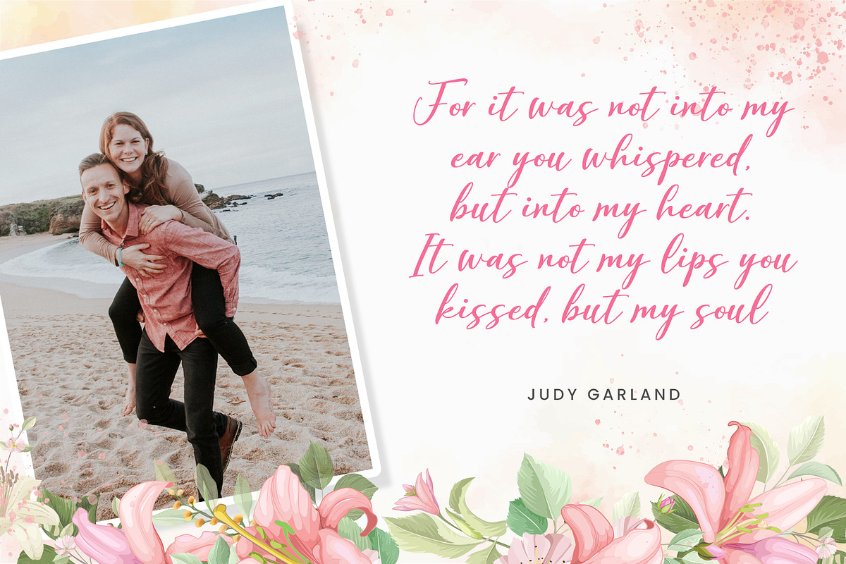 Bomjela - a romantic font, a Handwritten Font by Siwox Studios (Photo 2 of 8)