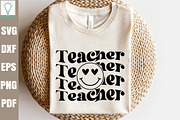 Boho Teacher SVG Bundle, Teacher SVG, a Graphic by Designer302 (Thumbnail 14 of 17)