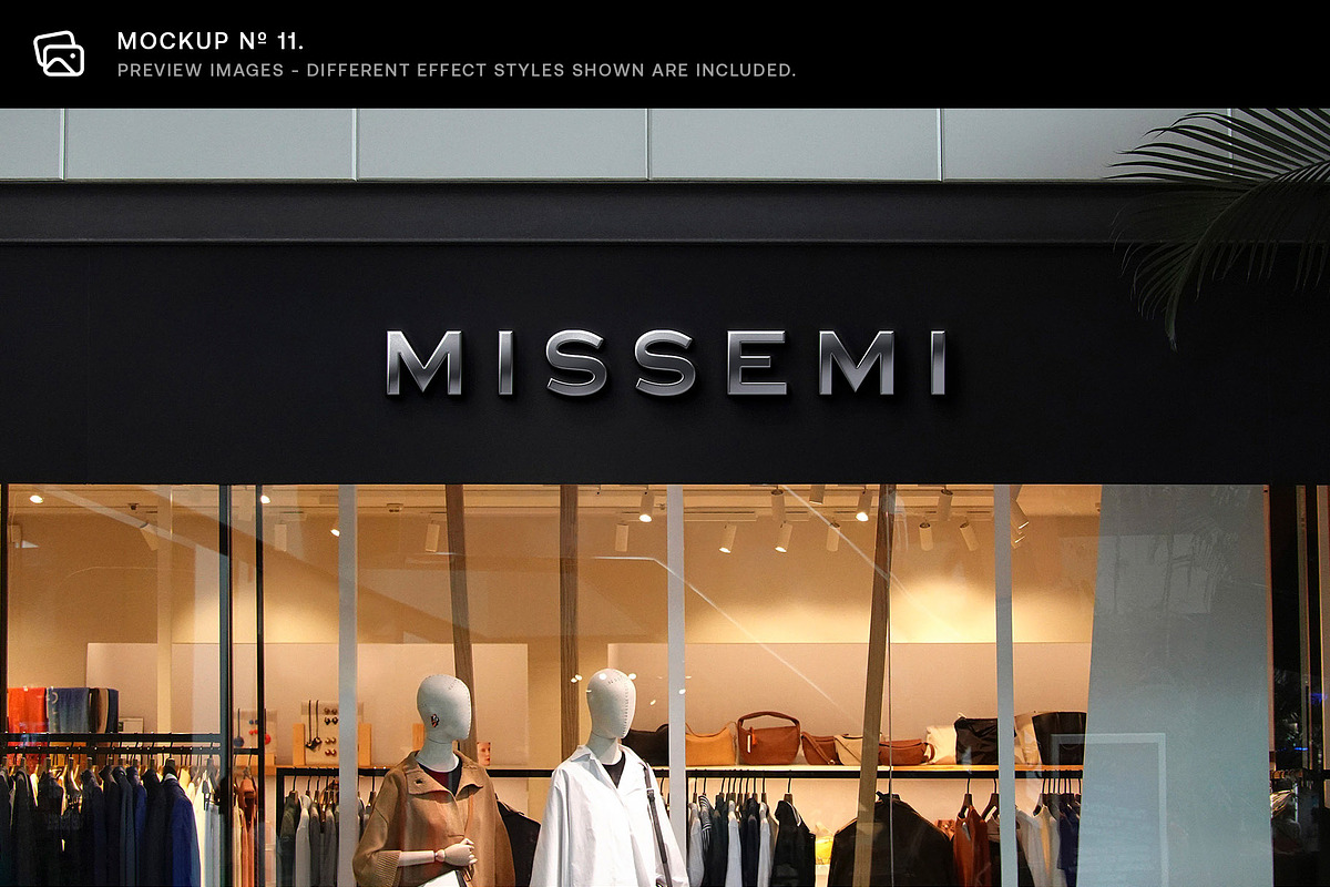 30 Signs & Facade Logo Mockups - V5, a Product Mockup by Asylab (Photo 18 of 38)