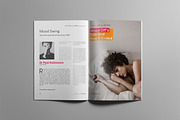 Lifestyle magazine layout 01, a Magazine Template by Swayang (Thumbnail 12 of 22)
