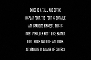 Doxog - Gothic Typeface Font, a Blackletter Font by QR Design Studio (Thumbnail 4 of 7)