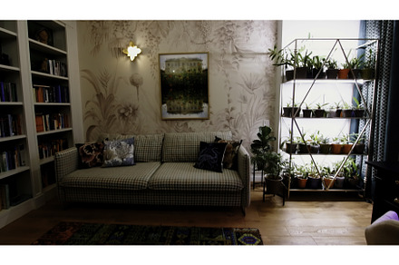 Cozy home interior. Creative. A, a Person Photo by Media Whale Stock