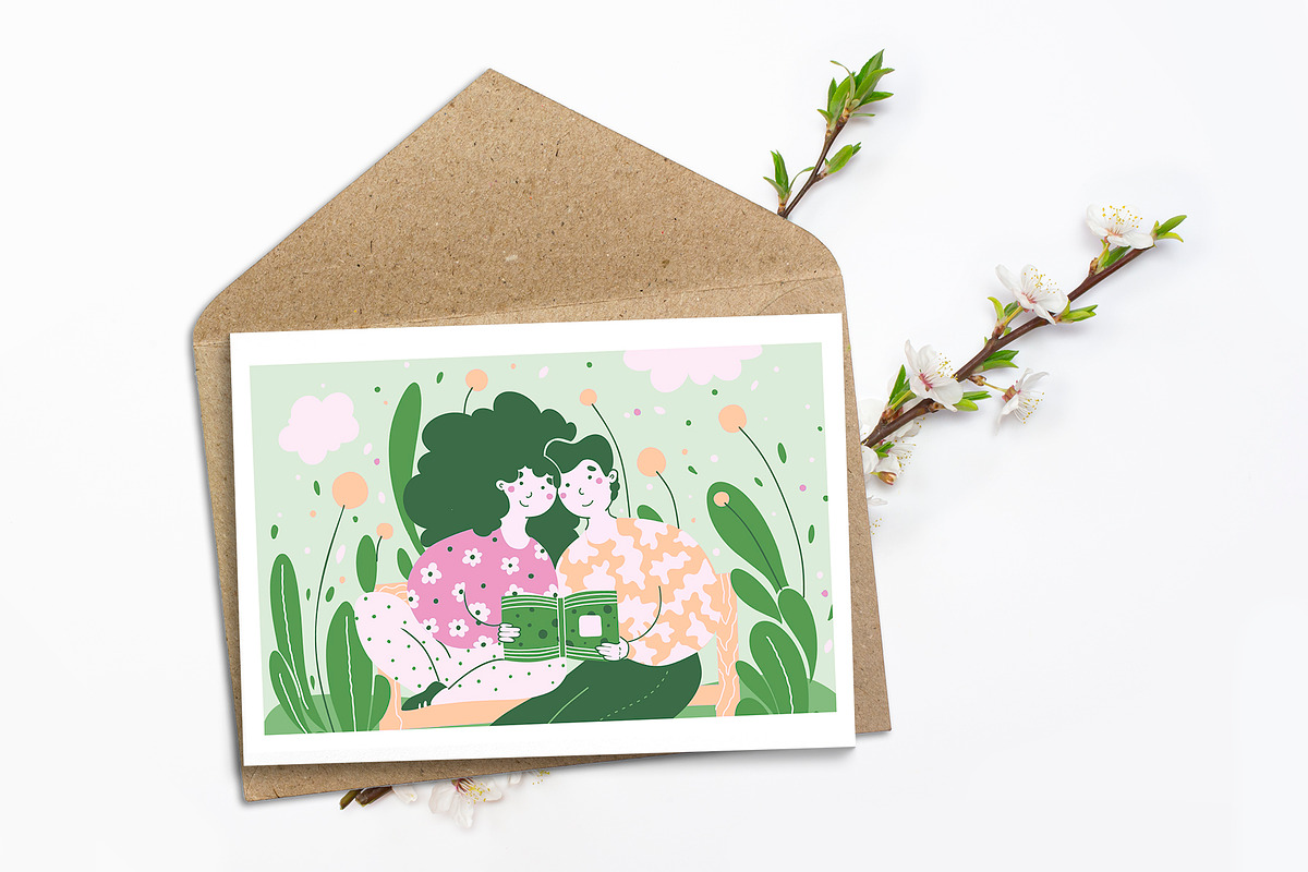 Literature Fans - cute illustration, an Education Illustration by LaVika (Photo 7 of 8)