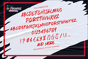 On Progress - Authentic Brush Font, a Font by Gassstype (Thumbnail 7 of 8)