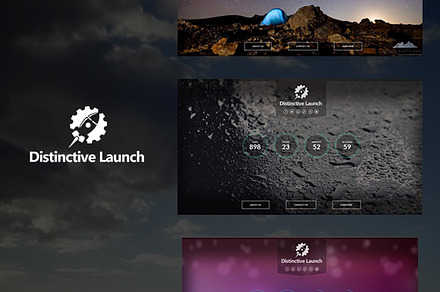 Launch - 3 in 1 Coming Soon Template