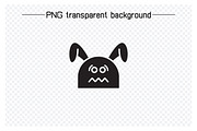 Annoyed Rabbit Emojis, an Animal Illustration by Designfour (Thumbnail 3 of 7)
