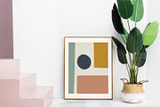 Geometric Abstract Mid Century Art, a Poster Template by Vibrand Studio (Thumbnail 7 of 11)