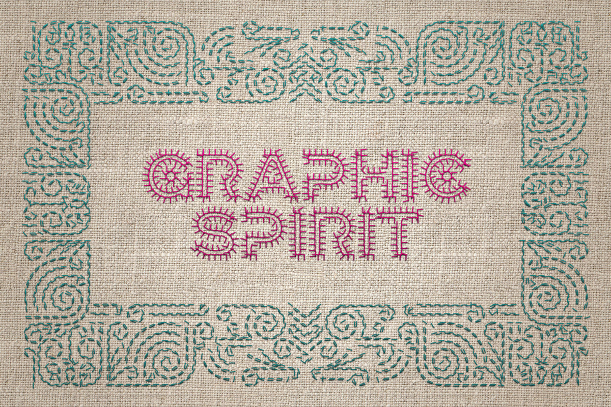 Ps STITCH: Brushes, Actions, Styles, a Brush Add-On by Graphic Spirit (Photo 10 of 11)