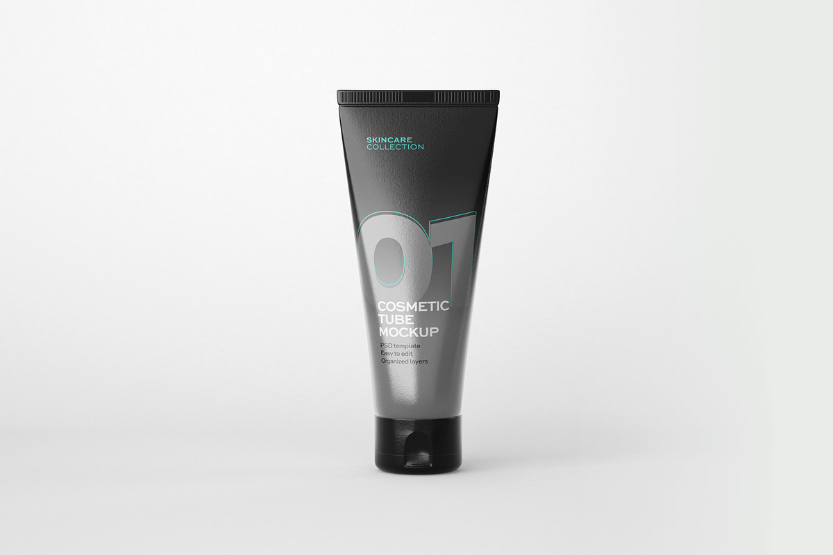 Cosmetics Mockup Set | Tube and Jar, a Cups & Container Mockup by Deeplab (Photo 5 of 16)