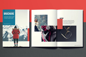 Fashion Lookbook, a Magazine Template by retrographix