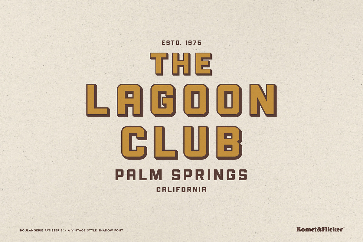 Boulangerie Patisserie, a Sans Serif Font by Komet & Flicker (Photo 2 of 14)
