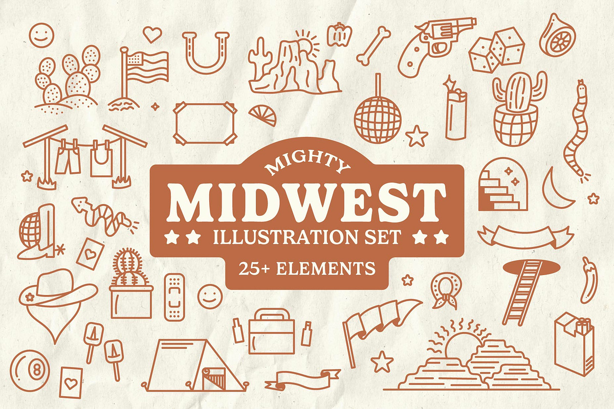 Might Midwest Illustrations, an Illustration by Haleigh Peterson Studio (Photo 1 of 5)