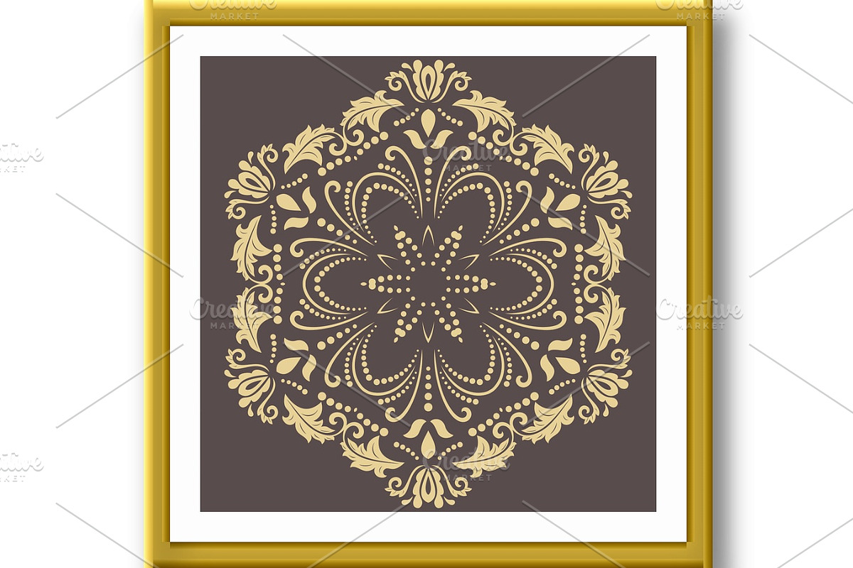 Classic Vector Fine Pattern With, an Illustration by FineArtStudio (Photo 3 of 3)