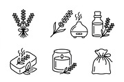 Bundles Soap Making Outline Icons, an Outline Icon by adenpinkstore (Thumbnail 3 of 17)