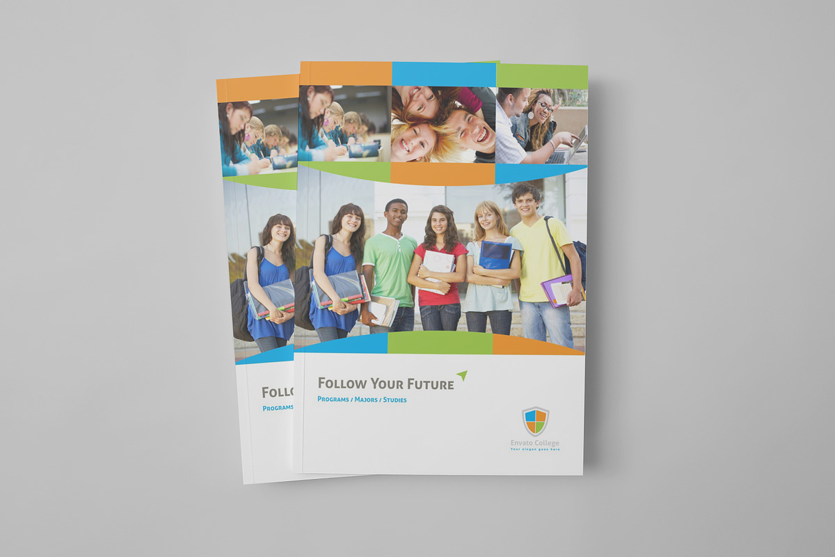 Educational Brochure Template, a Brochure Template by Carlos Fernando (Photo 1 of 7)