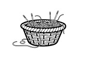50 Woven Basket Vector Bundle, an Illustration by Designs_River (Thumbnail 27 of 51)