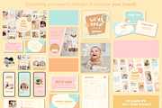 Baby Theme Branding Starter Kit, a Branding & Logo Template by Hell Yeah Designs (Thumbnail 5 of 15)