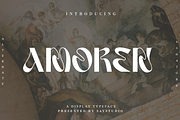 Amoren - Display Typeface, a Sans Serif Font by Say Studio (Thumbnail 1 of 14)