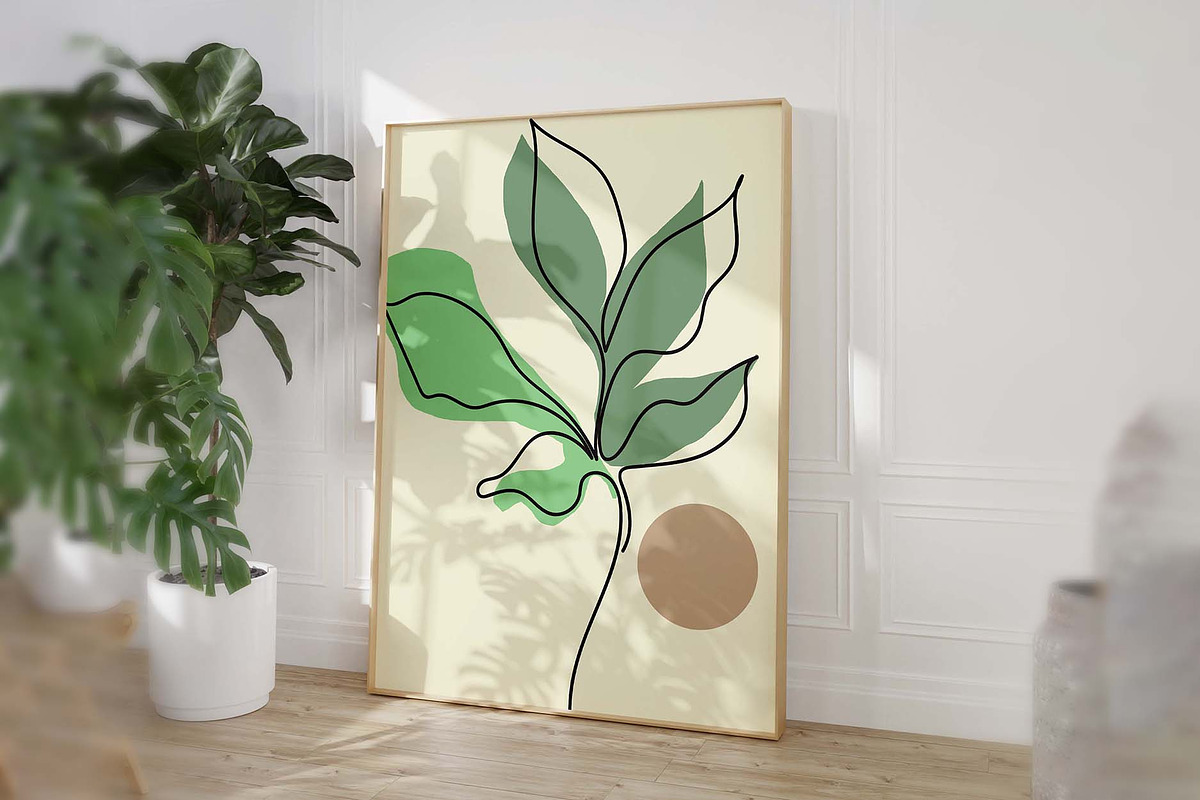 Minimalist Botanical One Line Sketch, an Illustration by MYDesign (Photo 5 of 5)