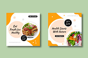 Food Promotion Social Media Template, a Social Media Template by MightyDesign (Thumbnail 3 of 8)