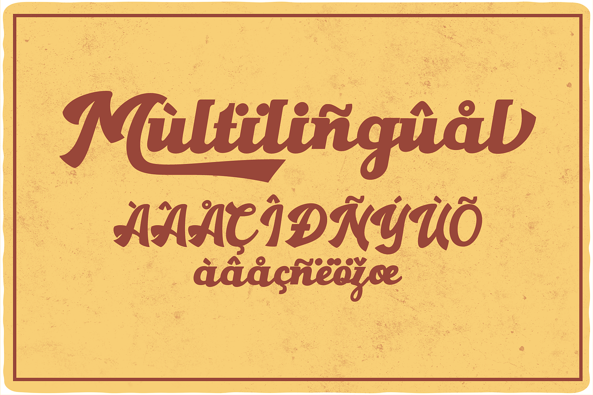 Gantry - Retro Font preview 6