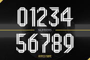 Hypestripe Sports Display Font, a Sans Serif Font by Alphabet Agency (Thumbnail 6 of 9)