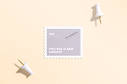Postage Stamp Mockup 2, a Product Mockup by WebAndCat (Thumbnail 4 of 20)