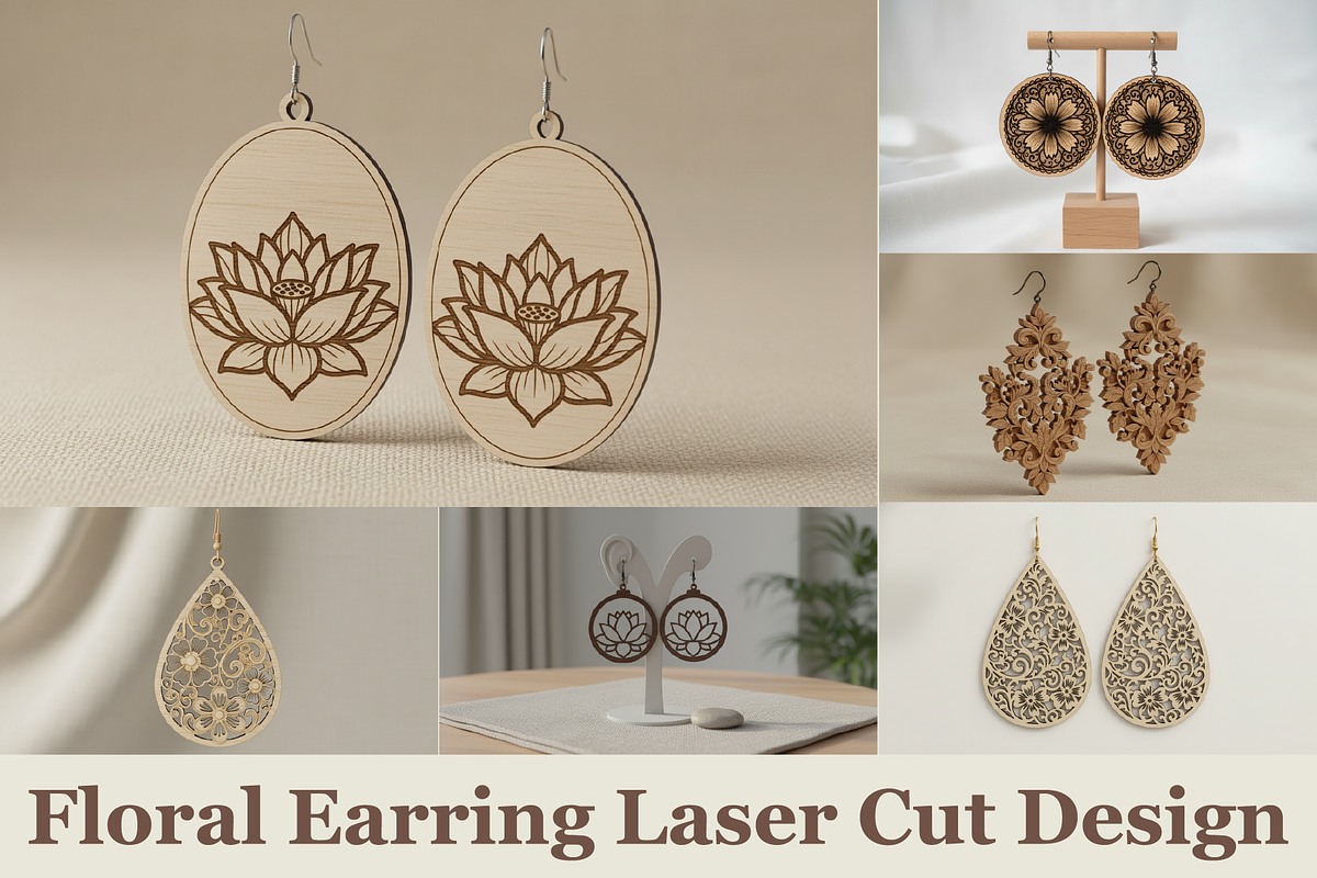 Laser Floral Jewelry Files, a Graphic by musafir_fashion (Photo 1 of 11)