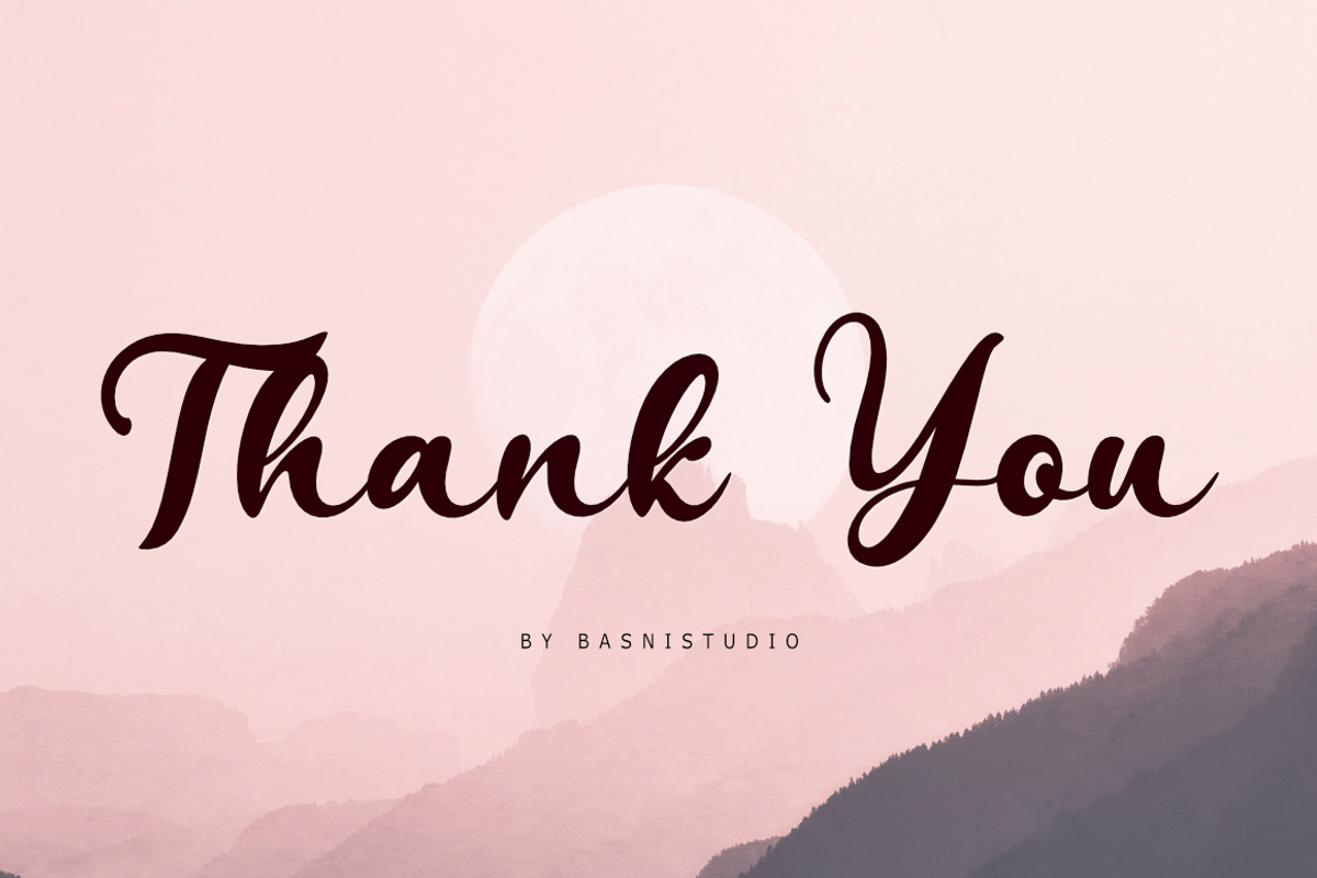 Valestine Romantic Handwritten, a Handwritten Font by Basnistudio (Photo 7 of 7)