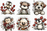 Spring Animal Clipart Png, an Illustration by Craft Nest (Thumbnail 3 of 10)