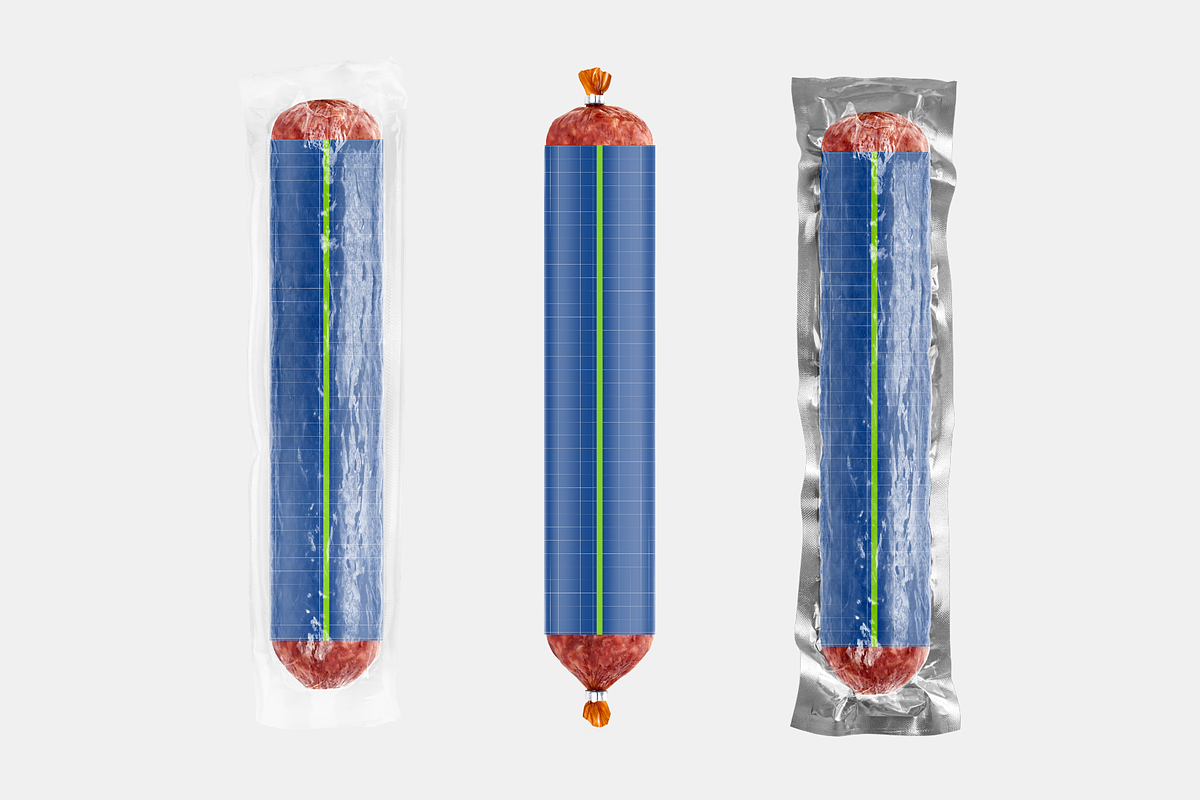 Cervelat Sausage Mockup, a Packaging Mockup by BlackMockup (Photo 9 of 15)