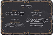 Black Arcade, a Script Font by Vintage Division (Thumbnail 19 of 20)