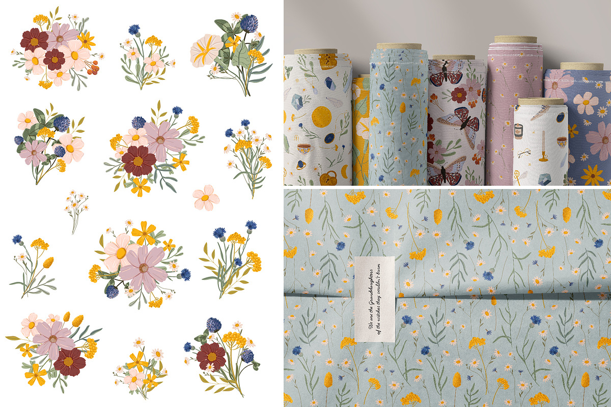 Botany & Halloween mystery BUNDLE, a Decorative Illustration by Ruslana Lubenets (Photo 33 of 47)