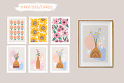 Girls and flowers, a Background Graphic by rosypatterns (Thumbnail 6 of 8)