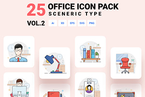 25 Office icon pack - Vol. 2