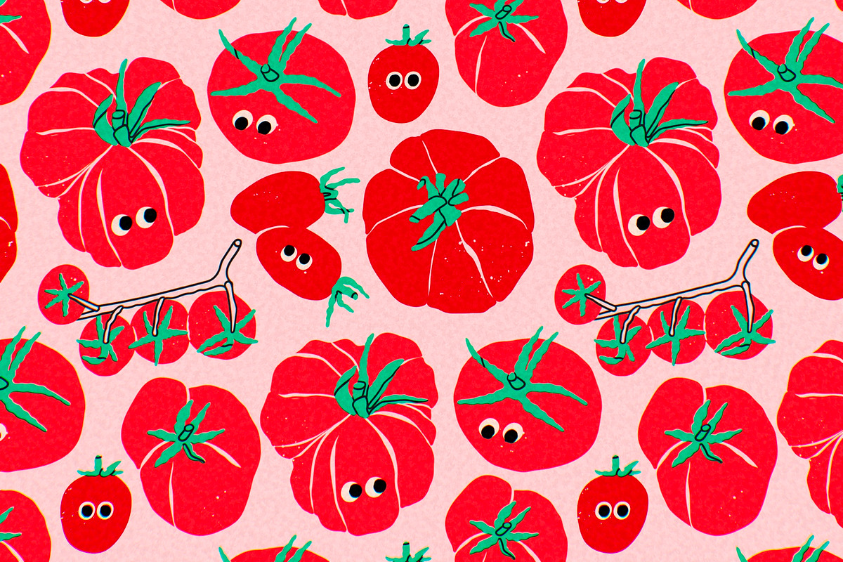 Tomatoes, a Food Illustration by Twisted Tail (Photo 2 of 6)