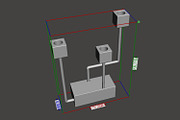 5 Сubic Candelabrum 3D Printing Set, an Object 3D Model by Kseniya-Omega (Thumbnail 8 of 12)