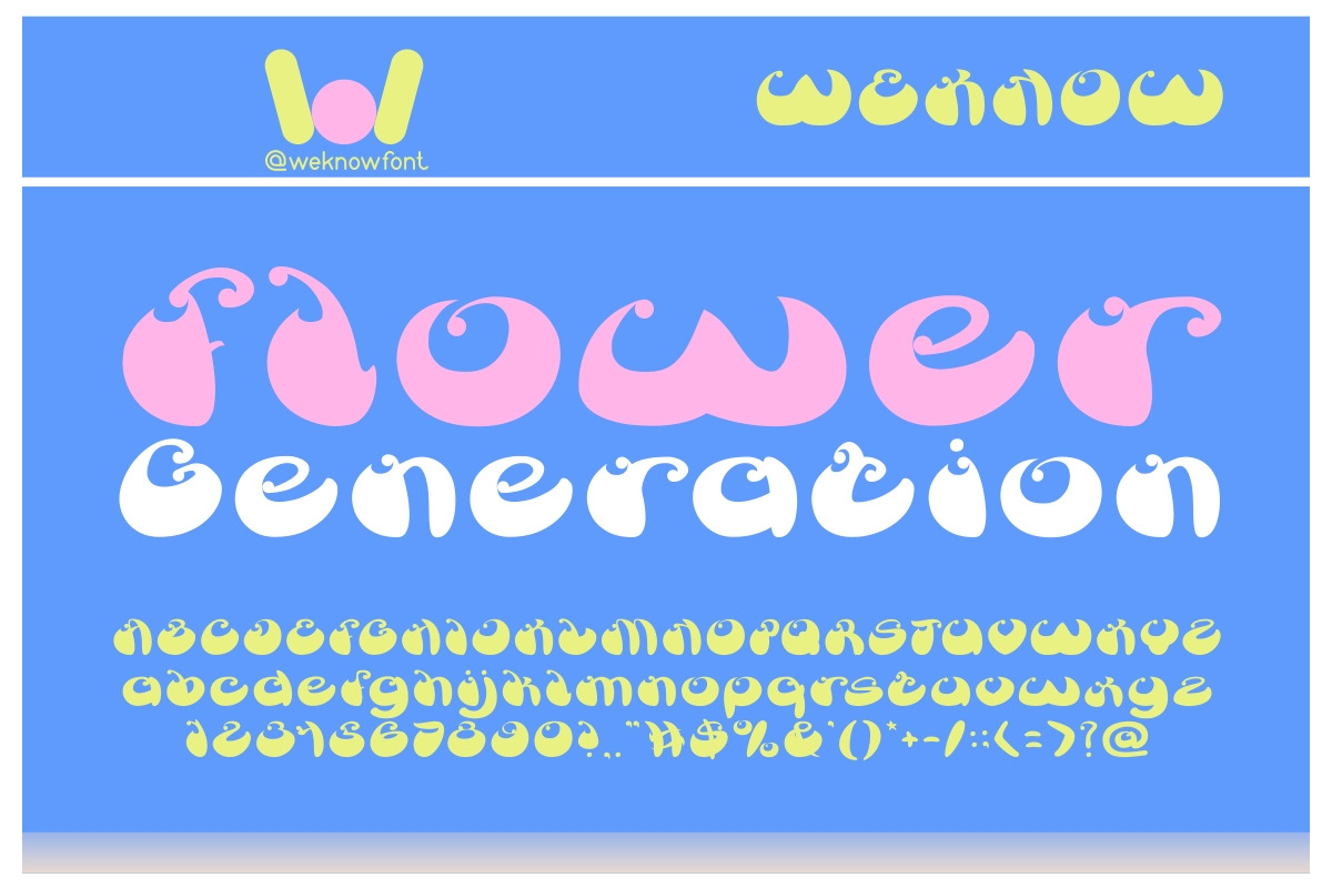 Butterfly font, a Font by weknow (Photo 5 of 5)