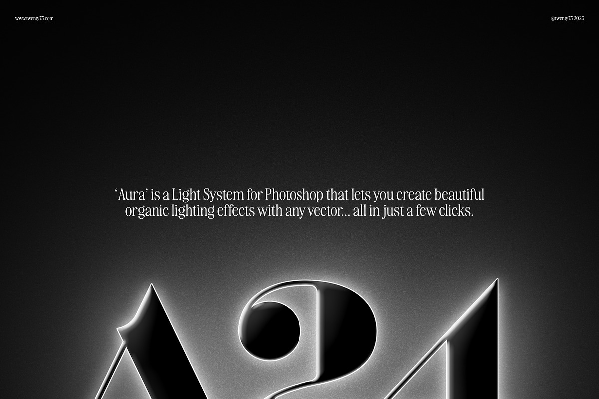 Aura - Photoshop Lighting System, a Texture Graphic by Twenty75 (Photo 2 of 9)